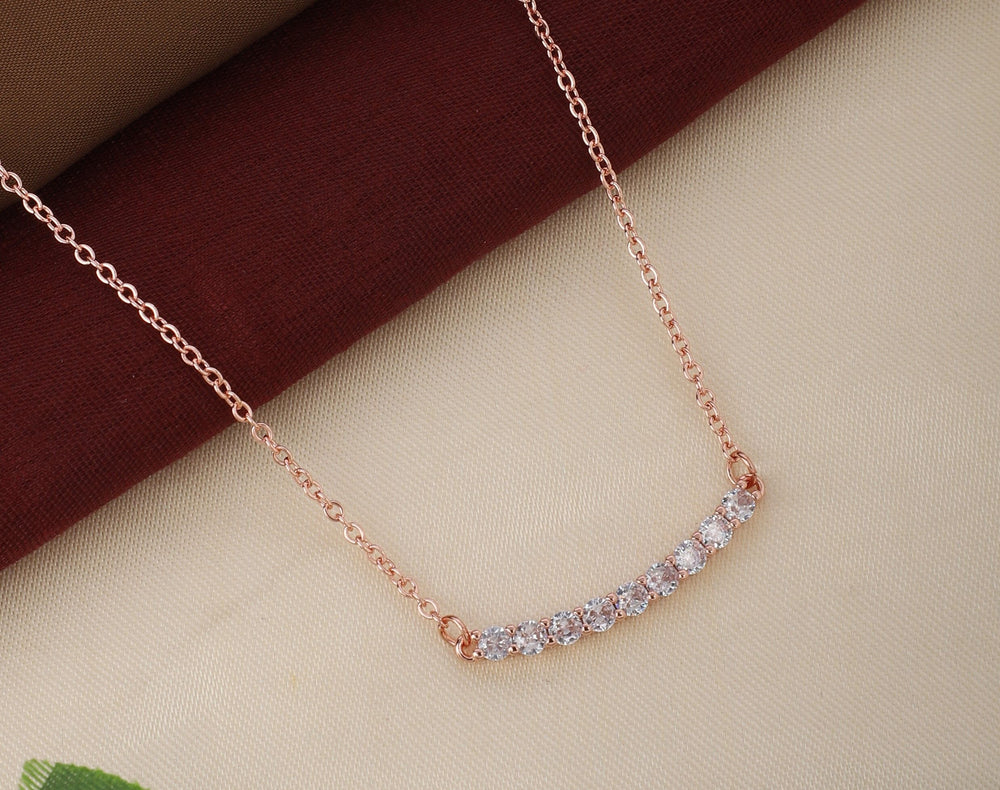 Rose Gold Korean Slim Anti Tarnish Anti Allergic chain girls women