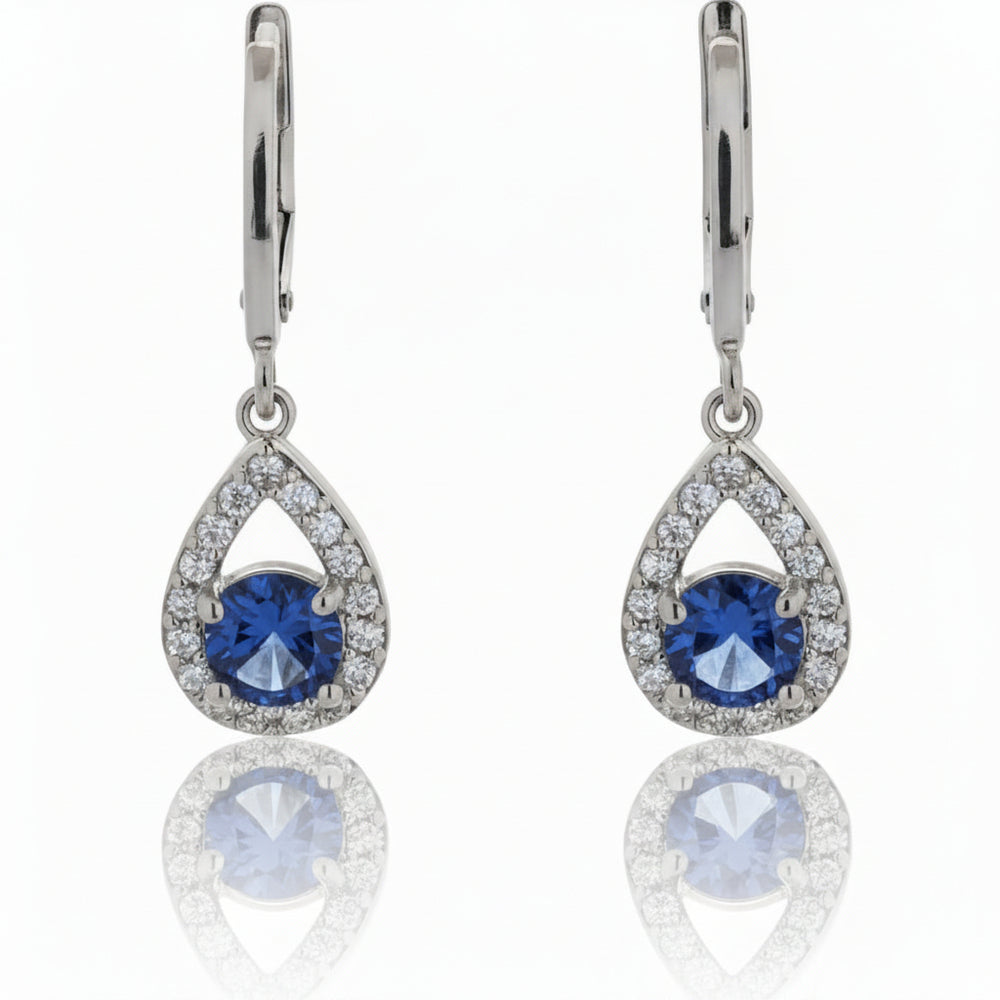 Royal Blue Shinny Dangler Earrings|Gifts for Girlfriend|Gift for Women Girls|