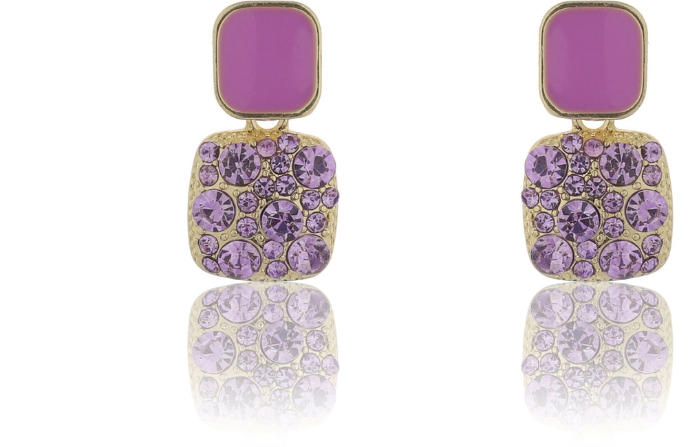 Square Cut Stud Earrings|Gifts for Girlfriend|Gift for Women & Girls|