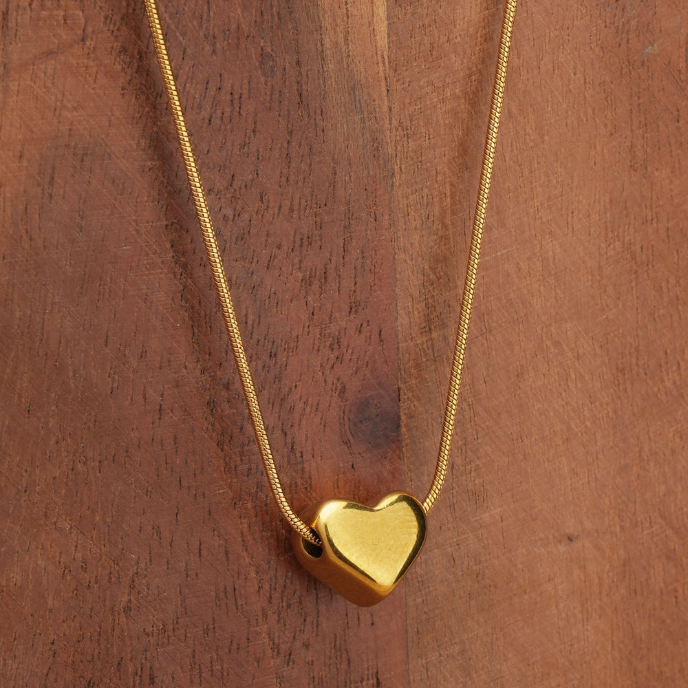 Gold heart shaped | Anti Tarnish | Valentine's day Gift| Anniversary Gift