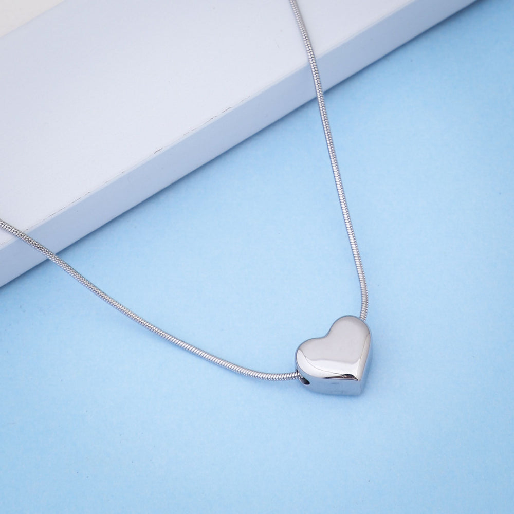 Silver heart shaped | Anti Tarnish | Valentine's day Gift| Anniversary Gift