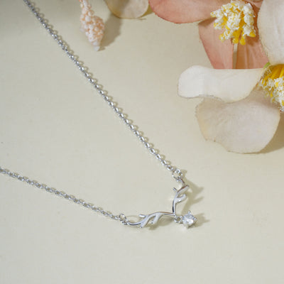 Deer Antler Shaped Pendant|Birthday Gift|Anniversary Gift|Valentine's day Gift