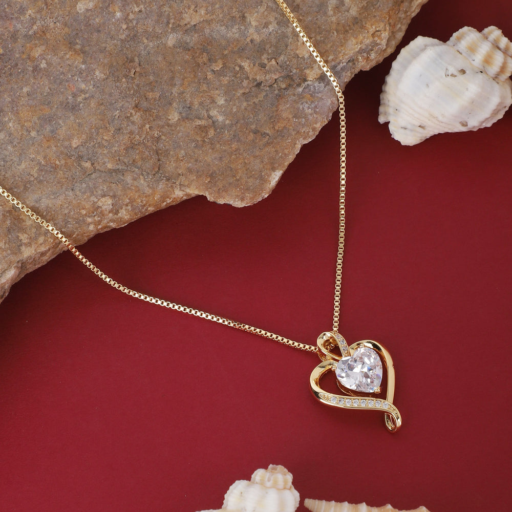 Gold Heart Anti Tarnish Skin Safe |chain girls women|Gold Plated | Birthday Gift