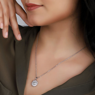 Blooming Beauty: Flower Pendants for Birthdays & Anniversaries - Second Image