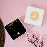 Gold Opal Pendant Chain for Girls Women|Stylish Chain for Every Occasion