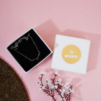 Pink Antler Pendant Chain for Girls Women|Birthday & Anniversary Gift|