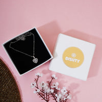 Sparkling Silver Heart Pendant Chain for Girls Women|Birthday Anniversary Gift