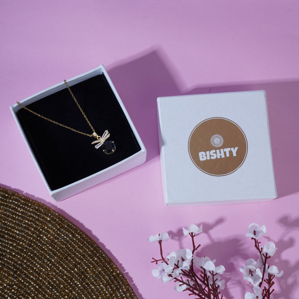 Classy Stone pendant Anti Tarnish Anti Allergic chain girls women