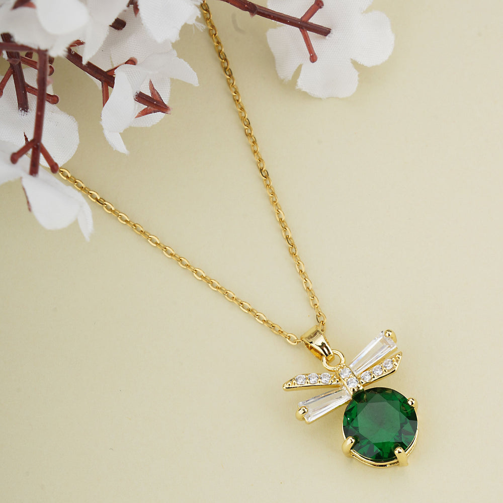 Red Stone Anti Tarnish Anti Allergic Skin Safe chain girls