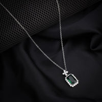 Elegant Red Stone Anti Tarnish Anti Allergic Skin Safe chain girls women