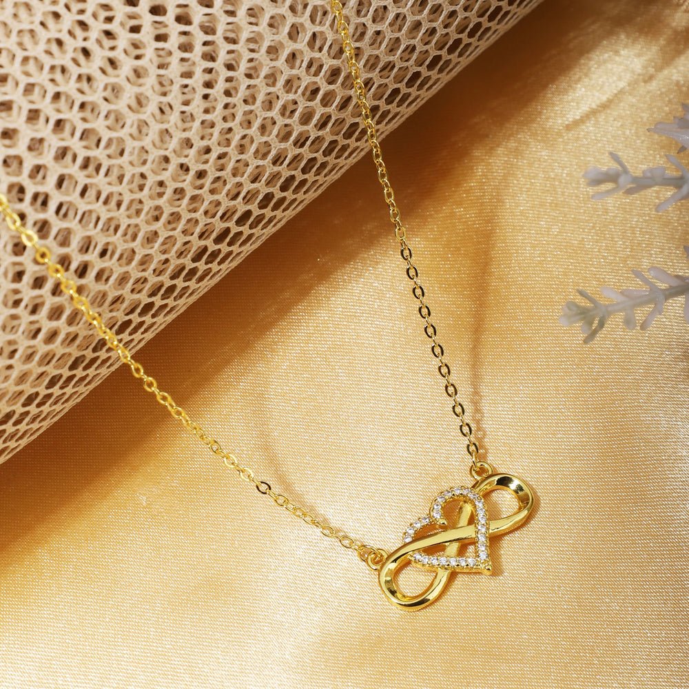 Heart pendant chain for girls women