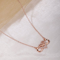 Heart pendant chain for girls women