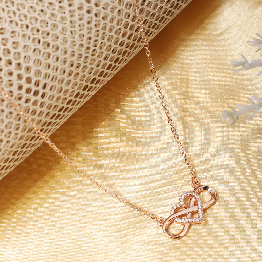 Heart pendant chain for girls women