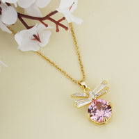 Red Stone Anti Tarnish Anti Allergic Skin Safe chain girls