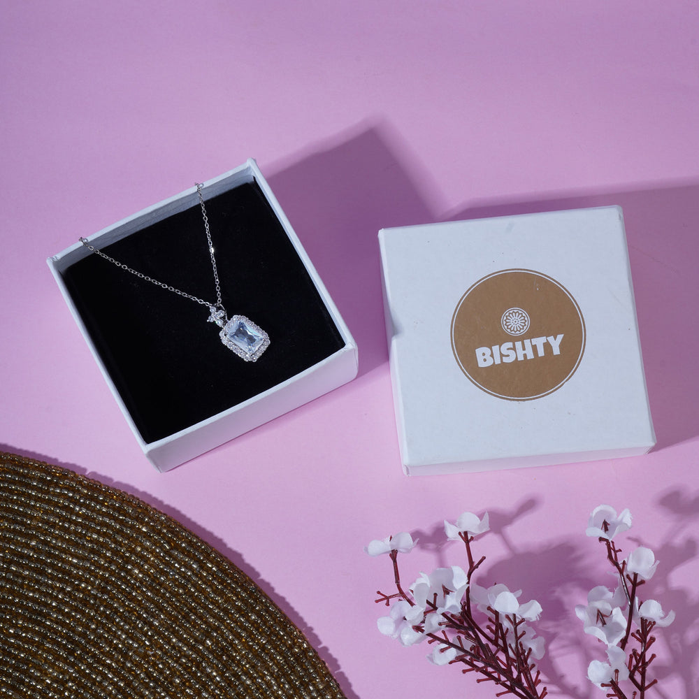 Elegant Red Stone Anti Tarnish Anti Allergic Skin Safe chain girls women