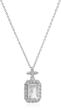 Elegant Red Stone Anti Tarnish Anti Allergic Skin Safe chain girls women