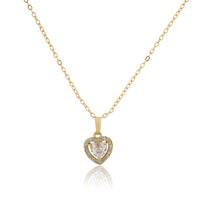 Sparkling Silver Heart Pendant Chain for Girls Women|Birthday Anniversary Gift