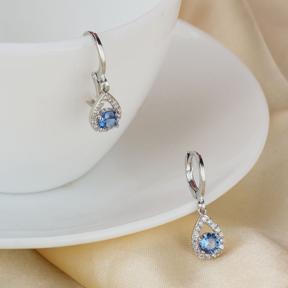 Royal Blue Shinny Dangler Earrings|Gifts for Girlfriend|Gift for Women Girls|