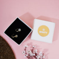 Gold Pearl Stud Earrings|Gifts for Girlfriend|Gift for Women & Girls|