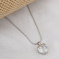 Pink Heart Pendant Chain for Girls|Valentine's day gifts| Stylish Delicate Chain