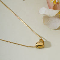 Gold heart shaped | Anti Tarnish | Valentine's day Gift| Anniversary Gift